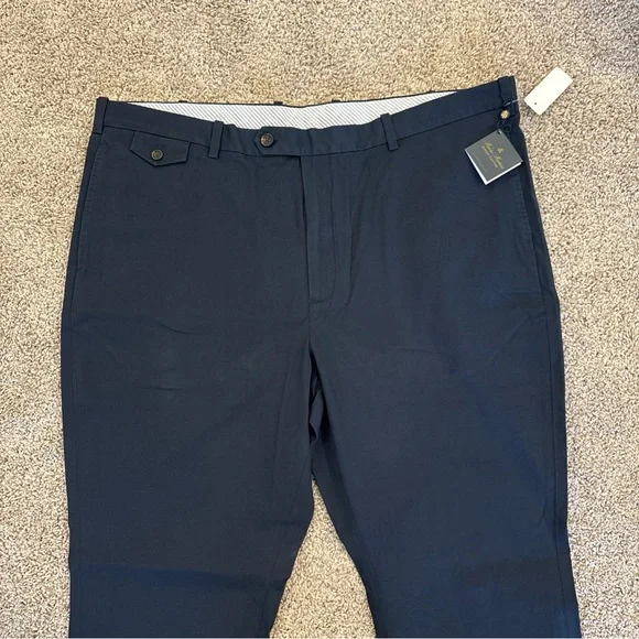NWT Brooks Brothers PLAIN FRONT SUPIMA COTTON W48/L32